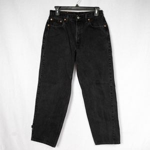 Vintage Levi's 560 Black Denim Women's Jeans Size 10